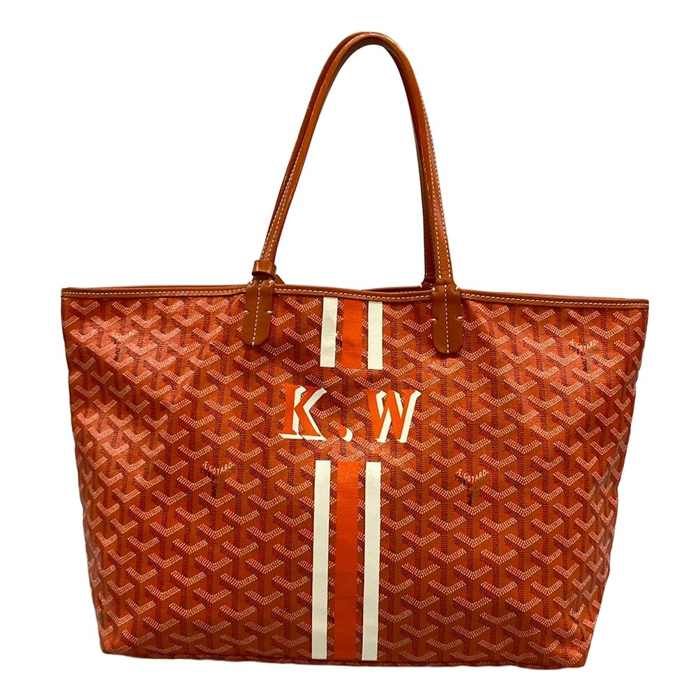 Goyard Saint Louis PM Tote Bag Coated Canvas Leather